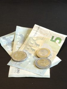 Foto van geld, money, doekoes